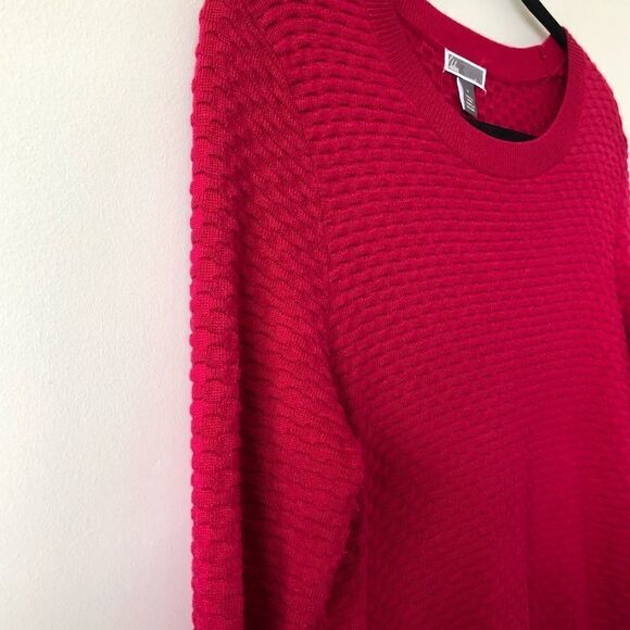 Chelsea28 Cropped Hem Sweater (Size: Medium) - Picture 4 of 7